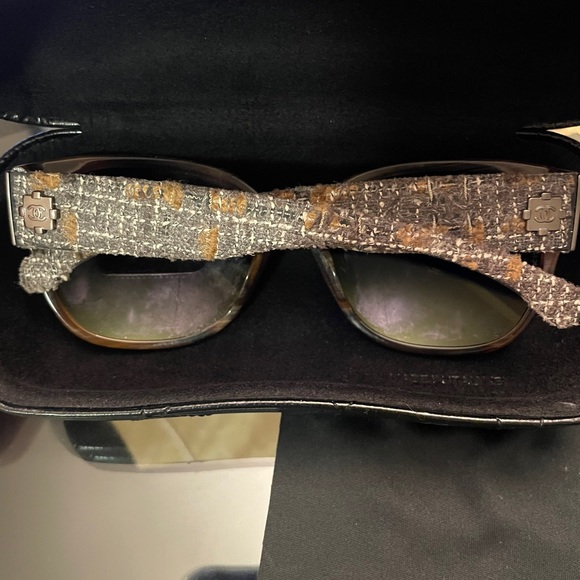 Chanel Tweed Sunglasses main image 5